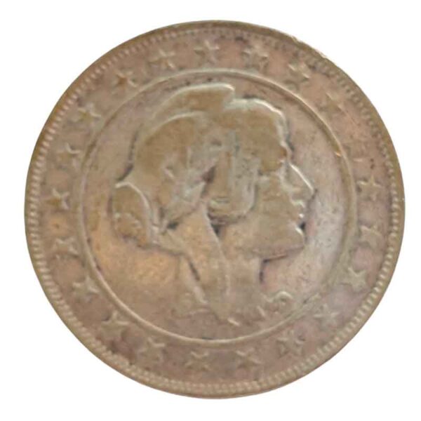 2000 Réis 1929 Prata 500 MBC Brasil - Image 2