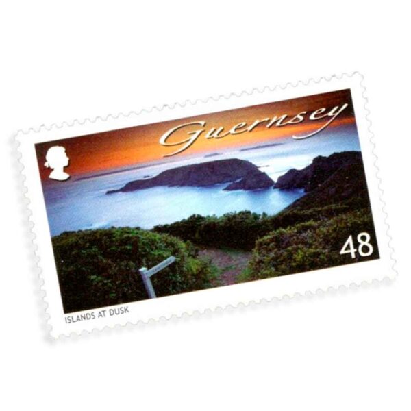 2007 - 48 Penny Islands at Dusk - Guernsey GG 1154